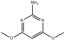 2-氨基-4,6-二甲氧基嘧啶, 36315-01-2, 结构式