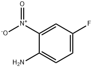4-氟-2-硝基苯胺, 364-78-3, 结构式