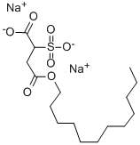 月桂醇聚氧乙烯醚磺基琥珀酸酯二钠, 36409-57-1, 结构式