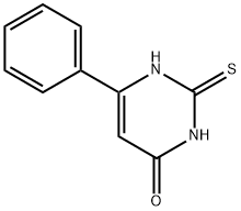 6-苯基-2-硫尿嘧啶, 36822-11-4, 结构式