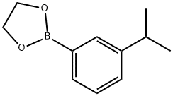 3-异丙基苯硼酸乙二环酯, 374537-96-9, 结构式