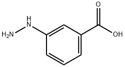 3-肼基苯甲酸, 38235-71-1, 结构式