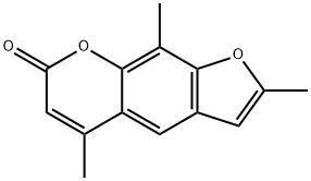 トリオキシサレン 化学構造式