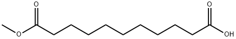 十一烷二酸单甲酯, 3927-60-4, 结构式