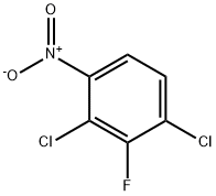 2,4-二氯-3-氟-1-硝基苯, 393-79-3, 结构式