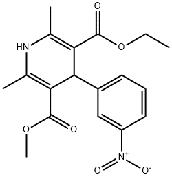 Nitrendipine Structure