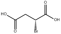 R-(-)-2-溴丁二酸, 3972-41-6, 结构式