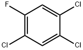 1,2,4-trichloro-5-fluorobenzene 结构式