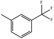 1-メチル-3-(トリフルオロメチル)ベンゼン 化学構造式