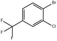 4-三氟甲基-2-氯溴苯, 402-04-0, 结构式
