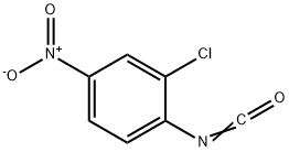 2-氯-4-异氰酸硝基苯, 40397-95-3, 结构式