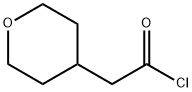 (テトラヒドロ-2H-ピラン-4-イル)アセチルクロリド 化学構造式