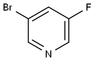 5-溴-3-氟吡啶 结构式