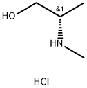 (S)-2-(甲基氨基)丙烷-1-醇盐酸盐, 40916-61-8, 结构式