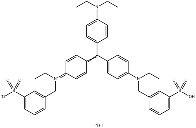 酸性紫 17 结构式