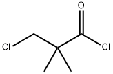 氯代特戊酰氯, 4300-97-4, 结构式