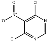 4,6-二氯-5-硝基嘧啶 结构式