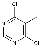 4,6-二氯-5-甲基嘧啶 结构式