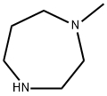 N-甲基高哌嗪 结构式