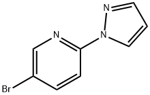 1-(5-Bromopyridin-2-yl)-1H-pyrazole Struktur