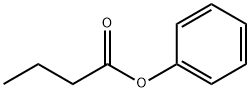 丁酸苯酯, 4346-18-3, 结构式