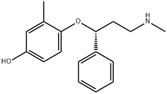 4'-羟基托莫西汀 结构式