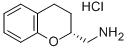 (2R)-3,4-DIHYDRO-2H-1-BENZOPYRANE-2-METHYL-AMINE HYDROCHLORIDE Structure