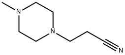 1-(2-氰乙基)-4-甲基哌嗪, 4491-92-3, 结构式
