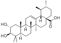 科罗索酸, 4547-24-4, 结构式