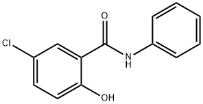 5-クロロサリチルアニリド 化学構造式