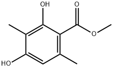 2,4-二羟基-3,6-二甲基苯甲酸甲酯, 4707-47-5, 结构式