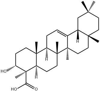 α-乳香酸 结构式