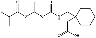 Gabapentin enacarbil Struktur