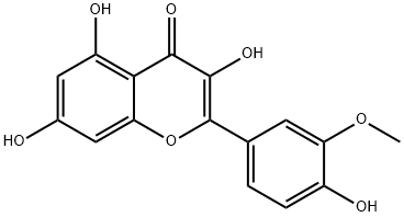 异鼠李素, 480-19-3, 结构式