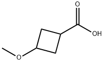 3-甲氧基环丁烷羧酸, 480450-03-1, 结构式