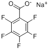 五氟苯甲酸钠, 4830-57-3, 结构式