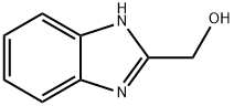 2-羟甲基苯并咪唑, 4856-97-7, 结构式