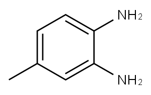 3,4-二氨基甲苯 结构式