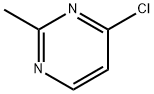 4-氯-2-甲基嘧啶 结构式