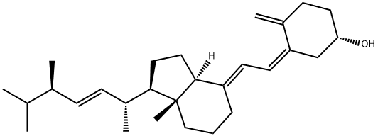 维生素D2, 50-14-6, 结构式