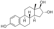 雌三醇 结构式