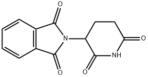 サリドマイド 化学構造式