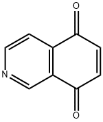 5,8-ジヒドロイソキノリン-5,8-ジオン 化学構造式