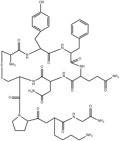 Lypressin Structure