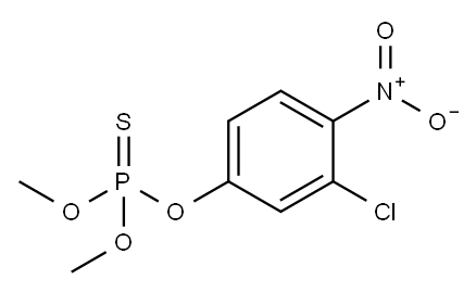 氯硫磷 结构式