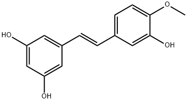 丹叶大黄素, 500-65-2, 结构式