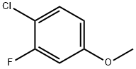 4-氯-3-氟苯甲醚, 501-29-1, 结构式