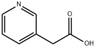 3-吡啶乙酸, 501-81-5, 结构式