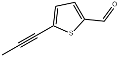 5-(1-Propynyl)-2-thiophenecarbaldehyde 结构式