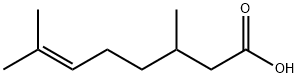 3,7-二甲基-6-辛酸, 502-47-6, 结构式